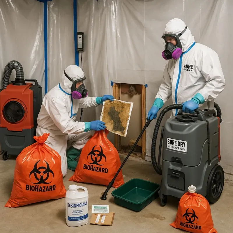 Contaminated Water Handling Protocols process in Mount Airy, NC