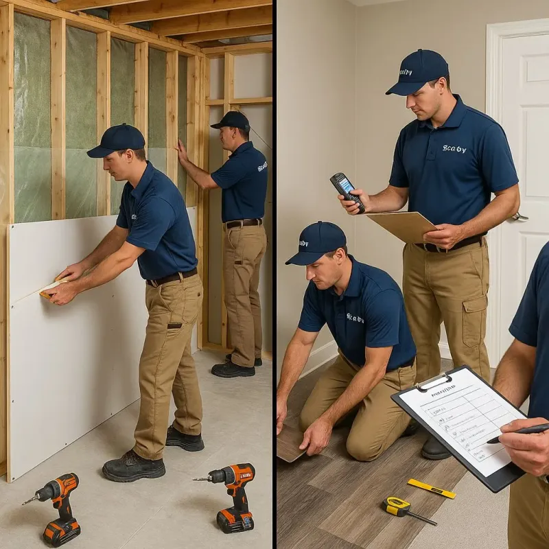 Repairs and Reconstruction process in Mount Airy, NC